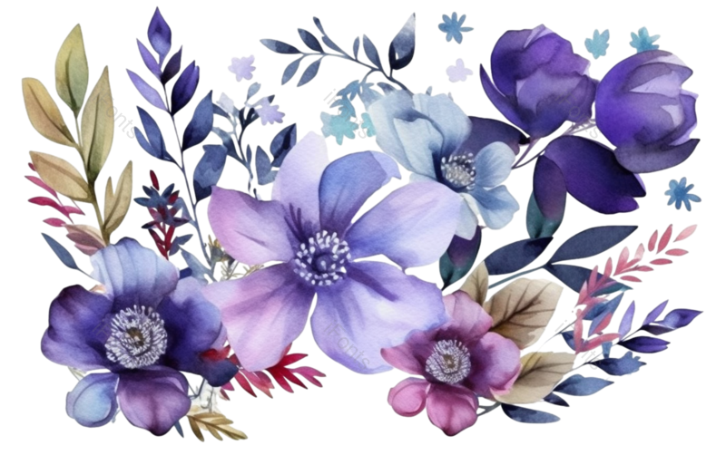 叶子图片,花卉图案元素,花卉PNG,花朵免抠素材